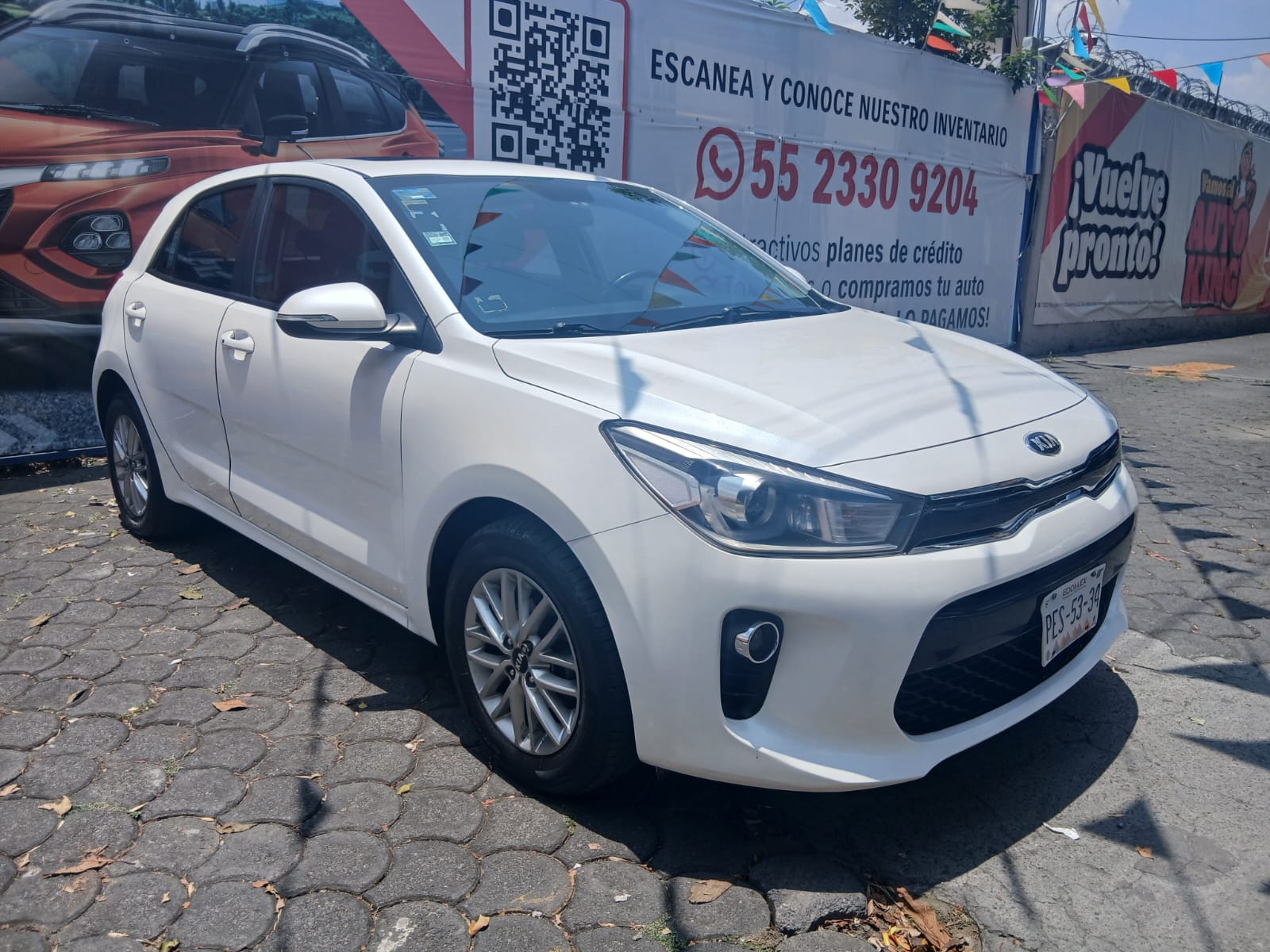 2018 Kia Rio EX, L4, 1.6L, 121 CP, 5 PUERTAS, STD