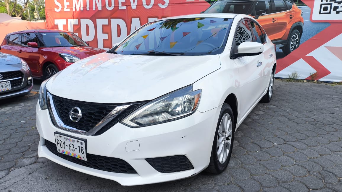 2017 Nissan Sentra SENSE L4 1.8L 129 CP 4 PUERTAS AUT BA AA