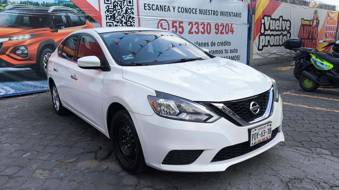 2017 Nissan Sentra SENSE L4 1.8L 129 CP 4 PUERTAS AUT BA AA
