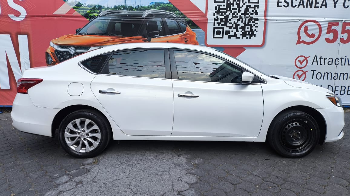 2017 Nissan Sentra SENSE L4 1.8L 129 CP 4 PUERTAS AUT BA AA