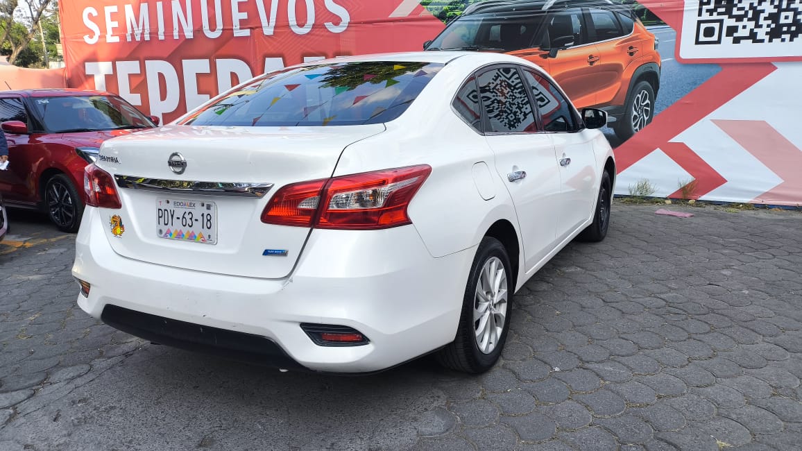2017 Nissan Sentra SENSE L4 1.8L 129 CP 4 PUERTAS AUT BA AA