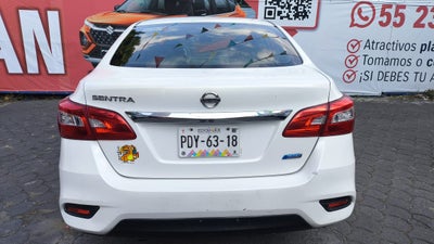 2017 Nissan Sentra SENSE L4 1.8L 129 CP 4 PUERTAS AUT BA AA