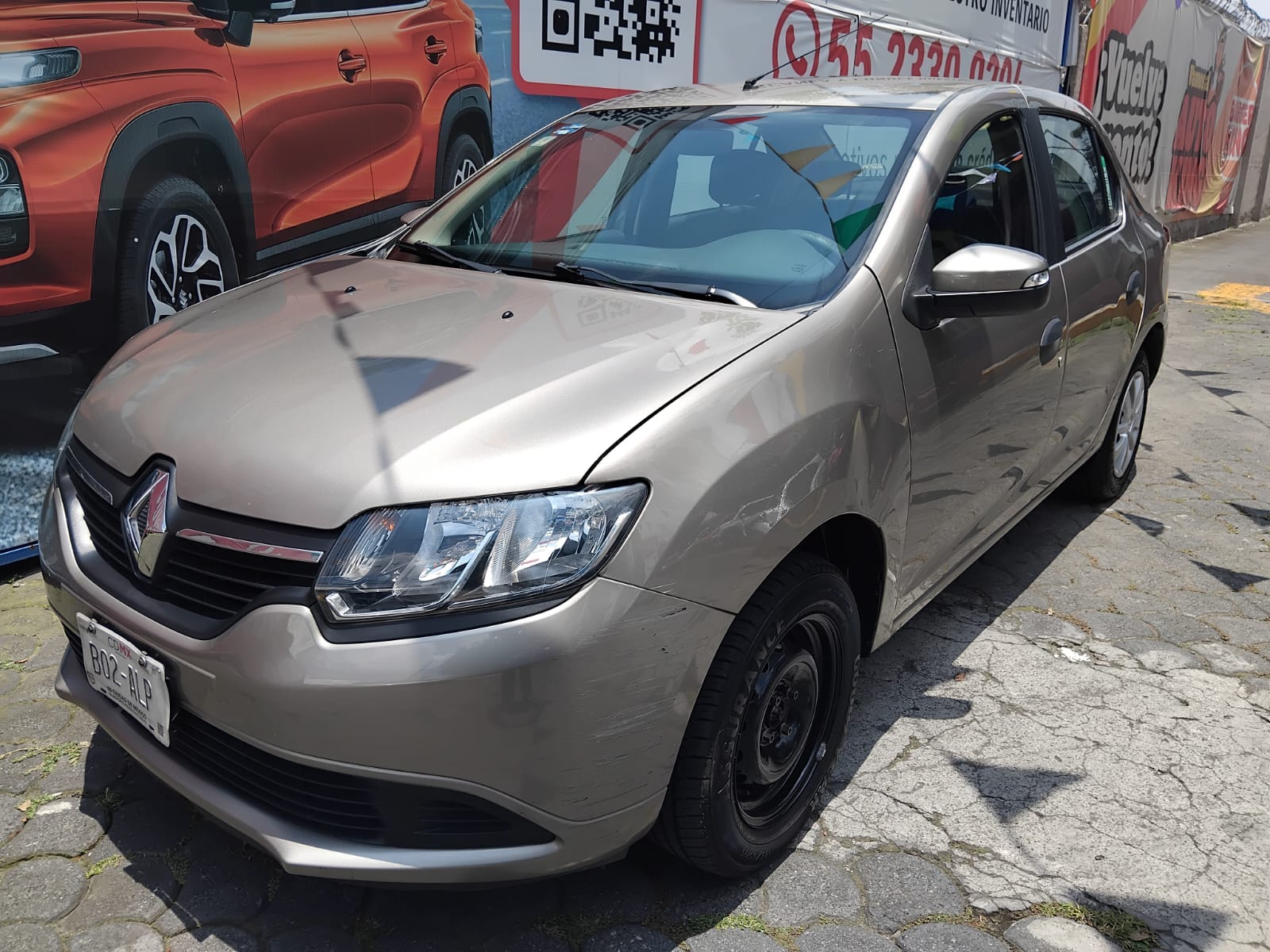 2017 Renault Logan EXPRESSION L4 1.6L 100 CP 4 PUERTAS AUT BA AA