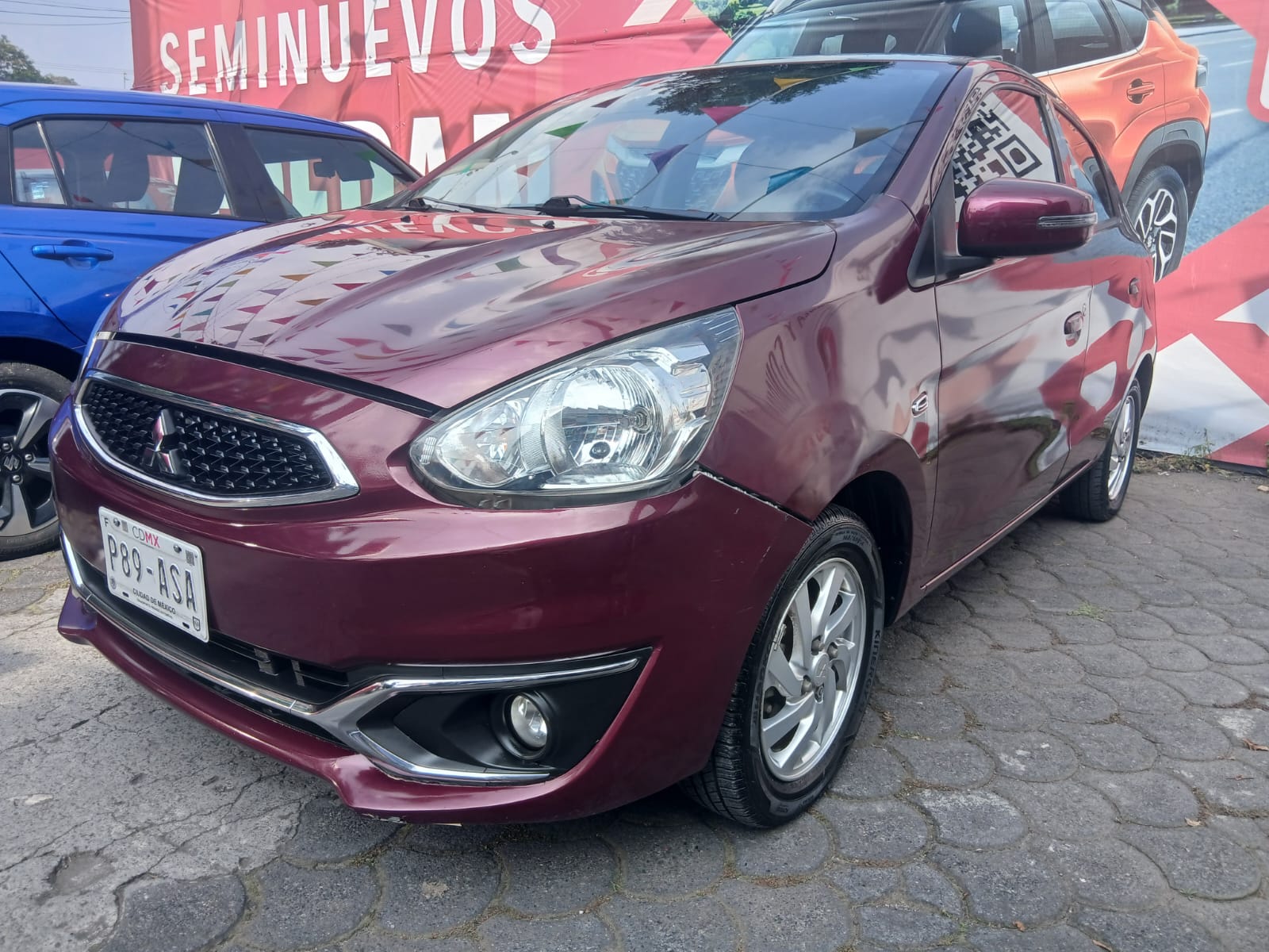 2017 Mitsubishi Mirage GLS, L3, 1.2L, 76 CP, 5 PUERTAS, STD