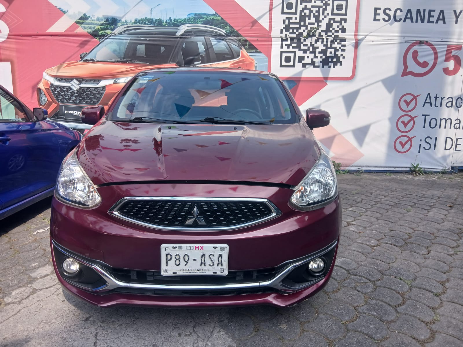 2017 Mitsubishi Mirage GLS, L3, 1.2L, 76 CP, 5 PUERTAS, STD