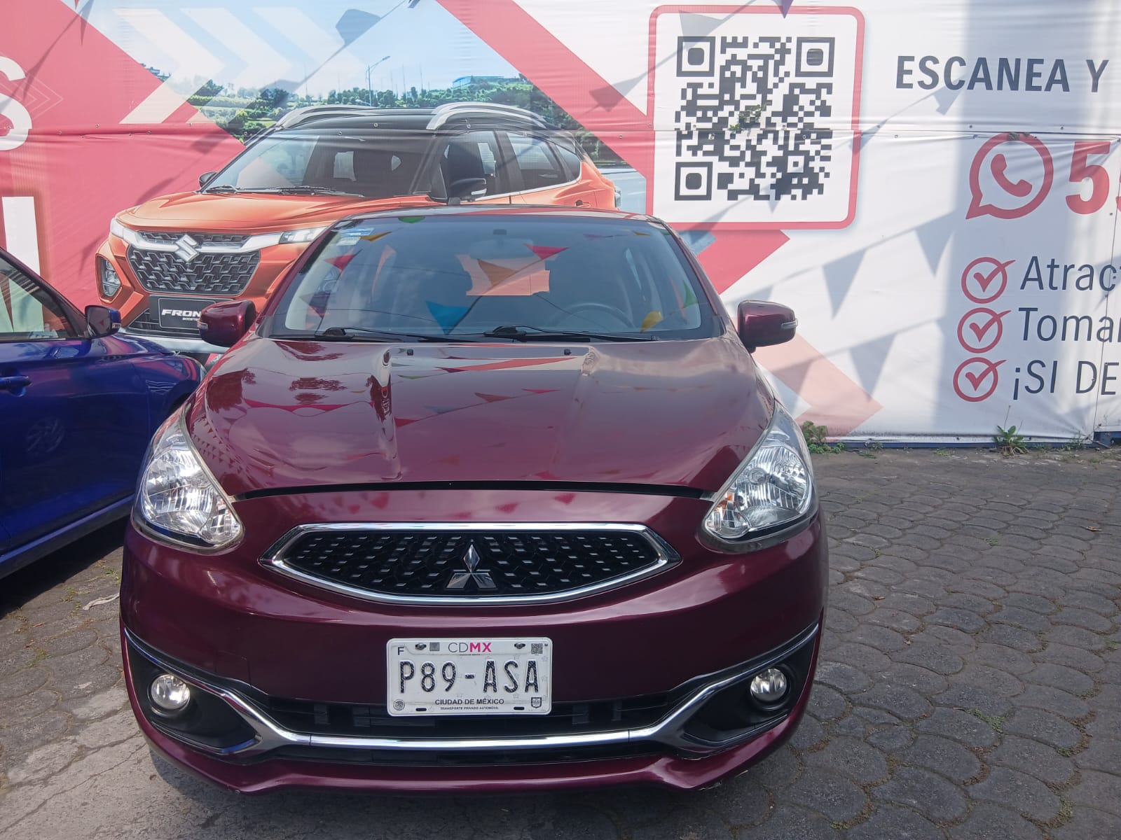2017 Mitsubishi Mirage GLS, L3, 1.2L, 76 CP, 5 PUERTAS, STD