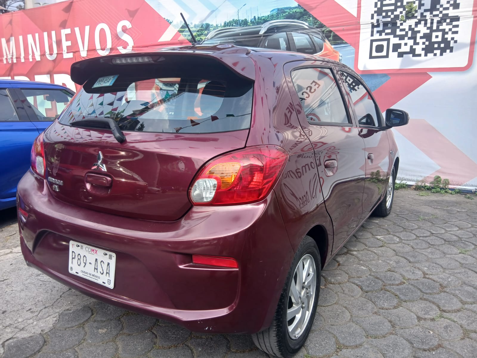 2017 Mitsubishi Mirage GLS, L3, 1.2L, 76 CP, 5 PUERTAS, STD