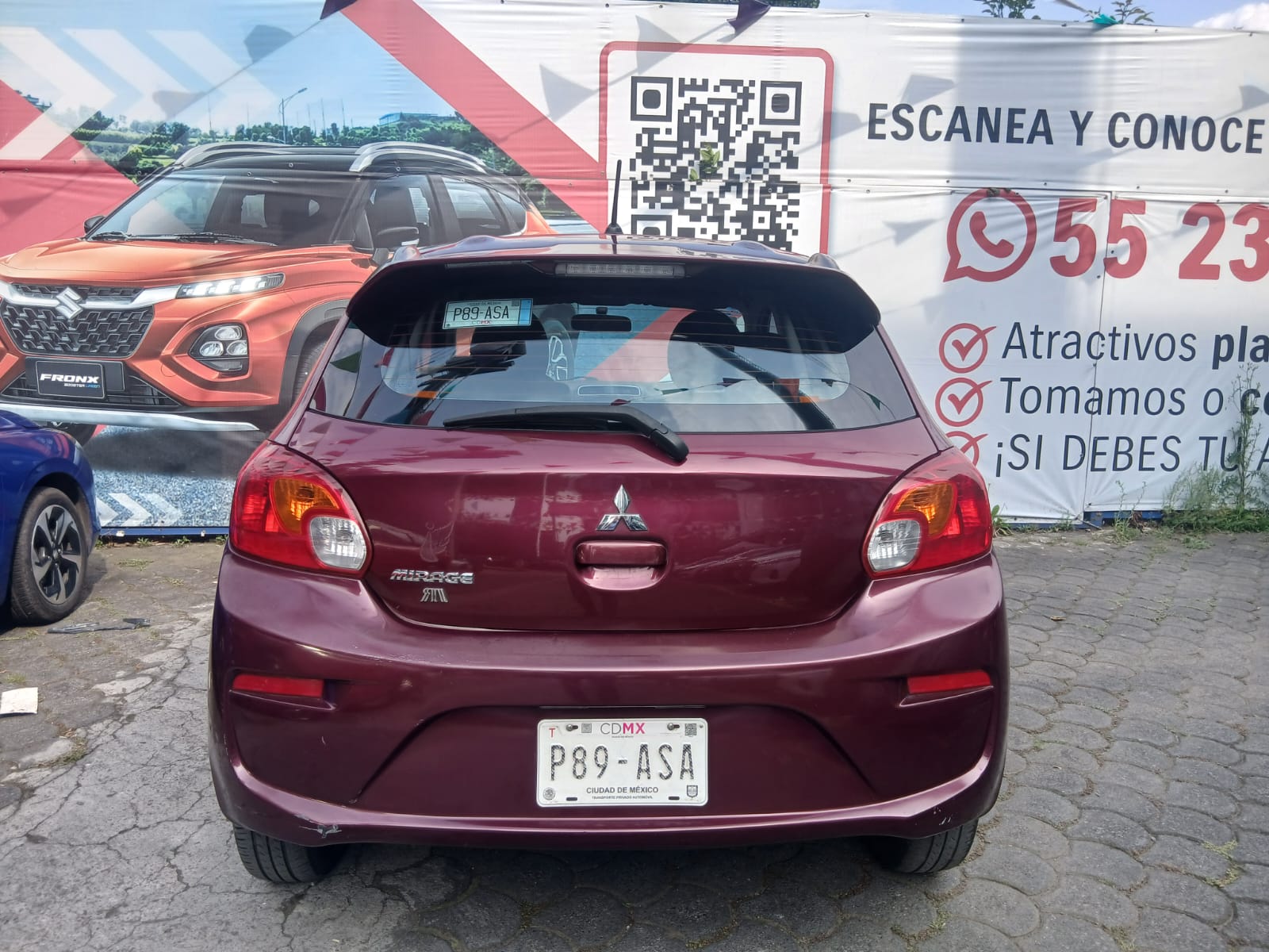 2017 Mitsubishi Mirage GLS, L3, 1.2L, 76 CP, 5 PUERTAS, STD