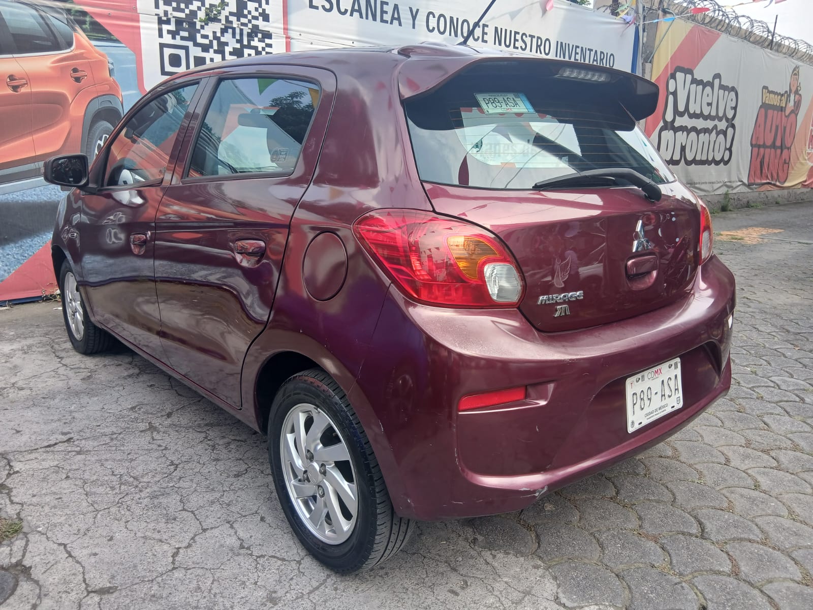 2017 Mitsubishi Mirage GLS, L3, 1.2L, 76 CP, 5 PUERTAS, STD