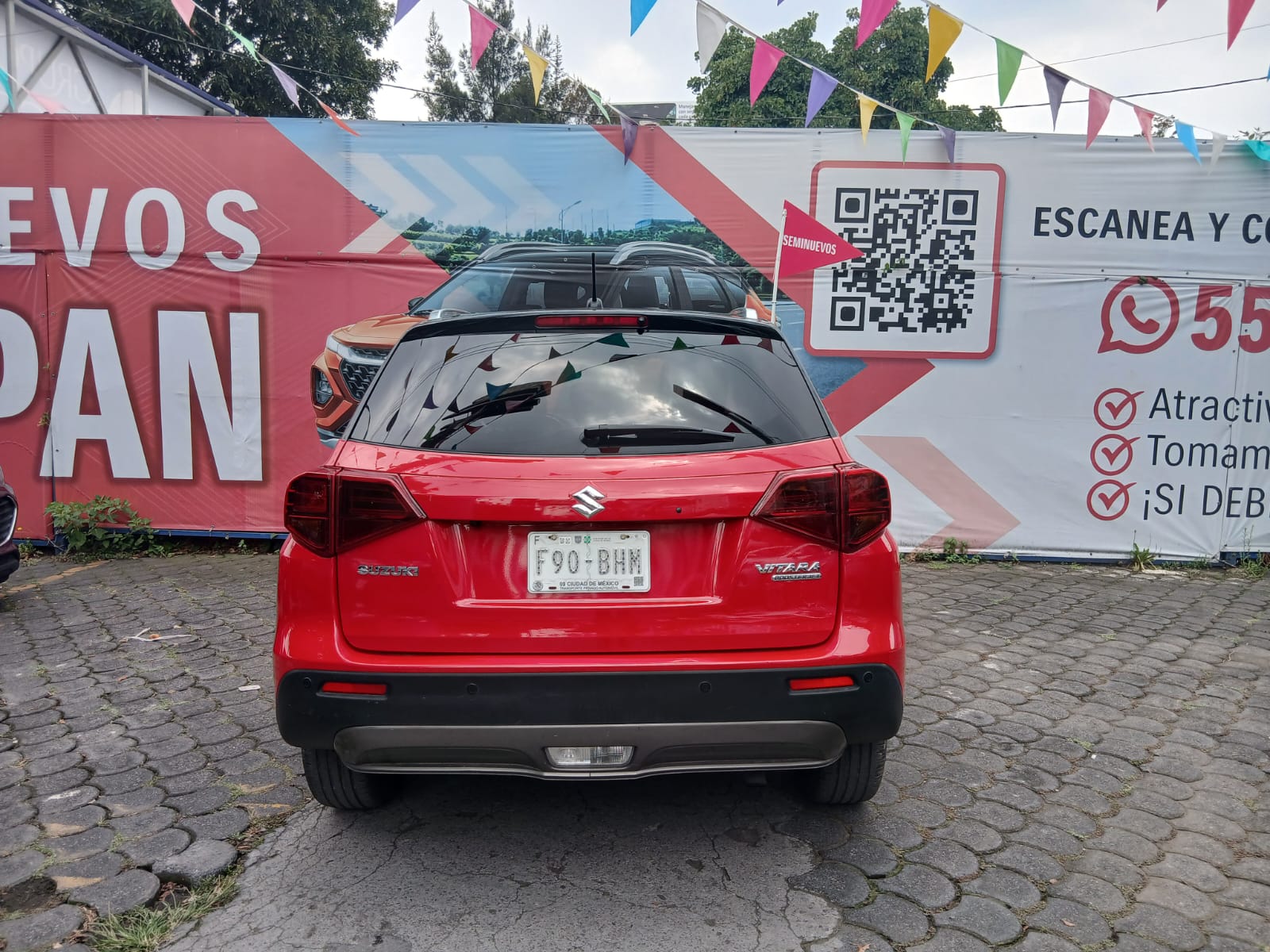 2021 SUZUKI Vitara GLX L4 1.6L 118 CP 5 PUERTAS AUT BA AA QC