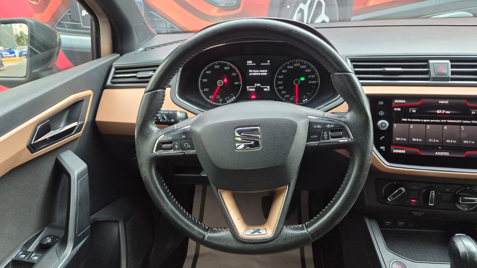 2019 Seat Ibiza XCELLENCE L4 1.6L 110 CP 5 PUERTAS AUT BA AA QC