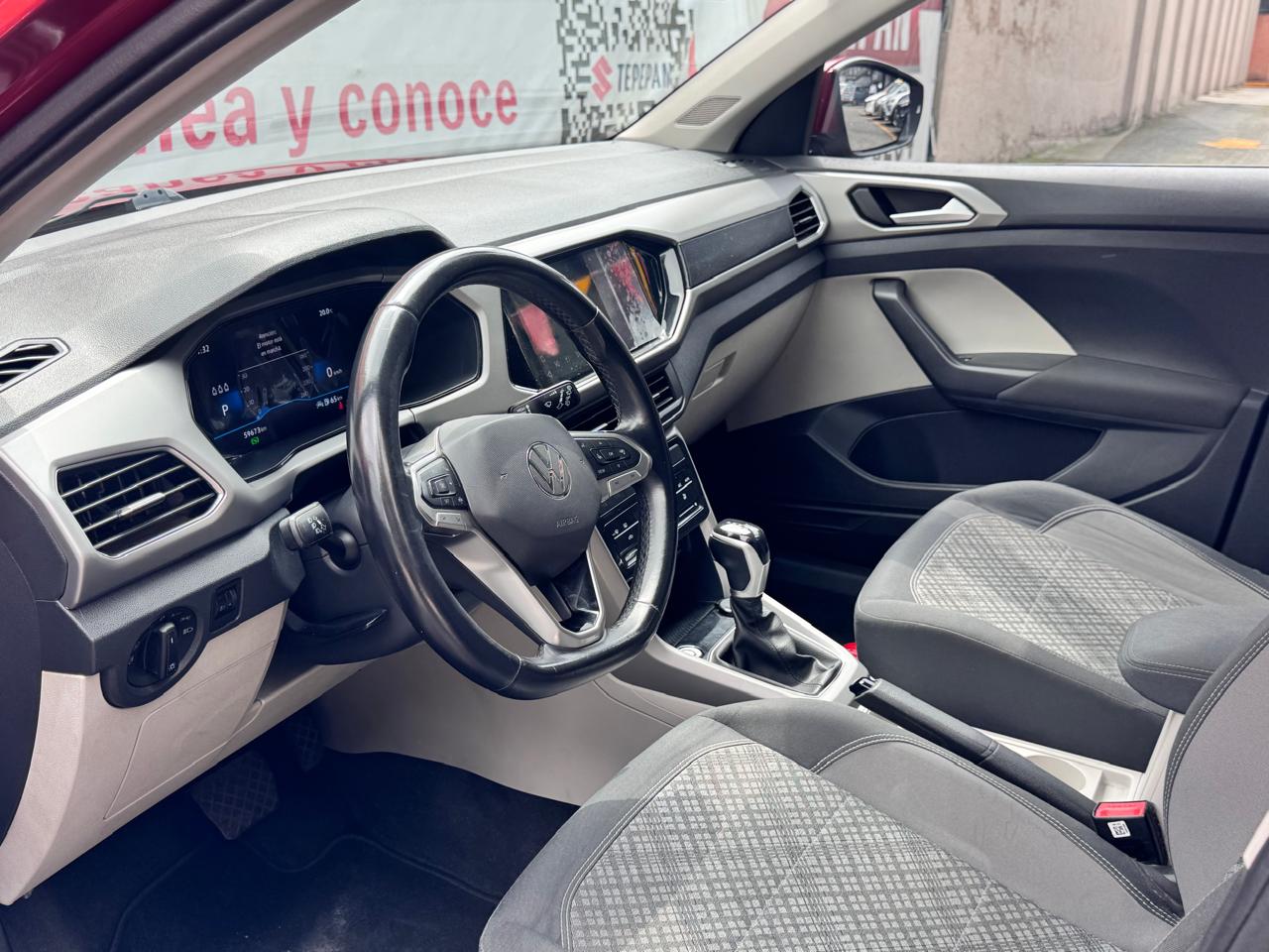 2022 Volkswagen T-Cross COMFORTLINE, L4, 1.6L, 110 CP, 5 PUERTAS, AUT