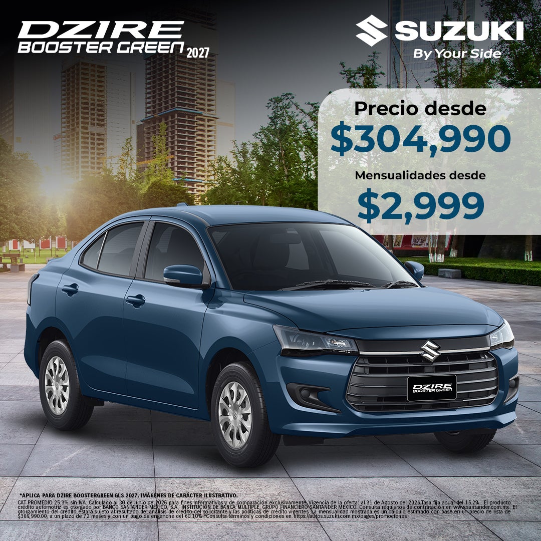 SUZUKI DZIRE BOOSTERGREEN 2027