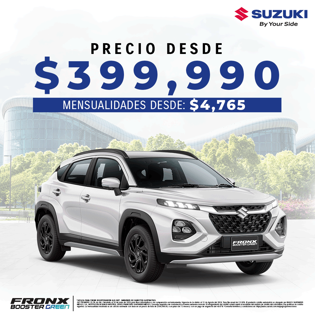 SUZUKI FRONX BOOSTERGREEN 2027
