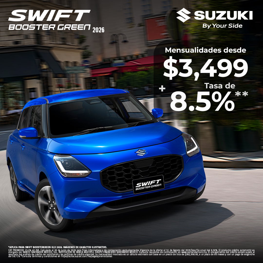 SUZUKI SWIFT BOOSTERGREEN 2026