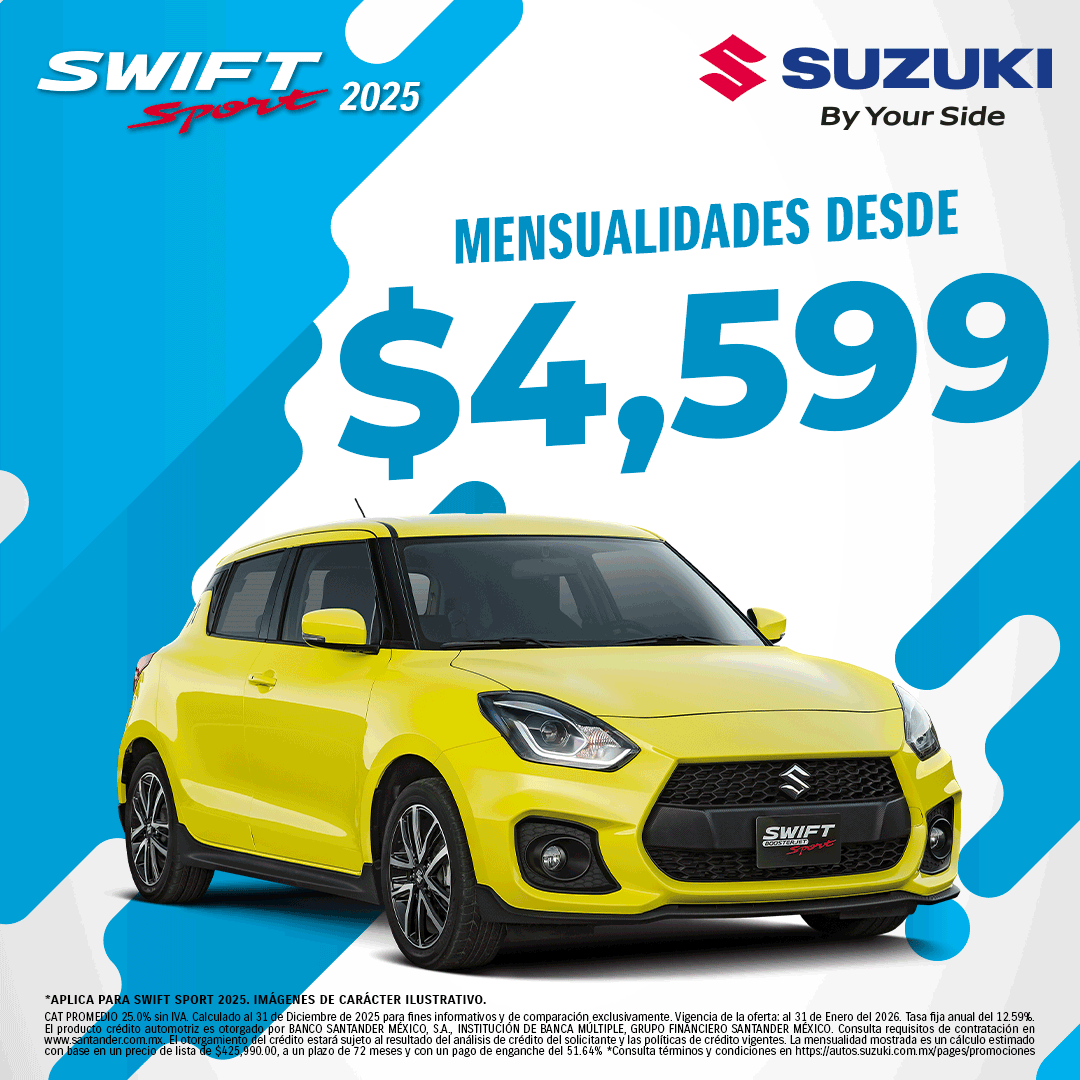 SUZUKI SWIFT SPORT 2025